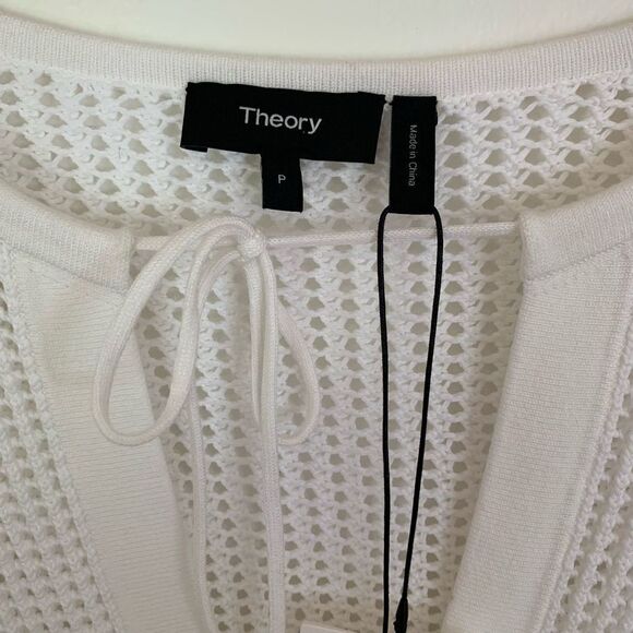 Theory crocheted sweater   - Picture 8 of 11